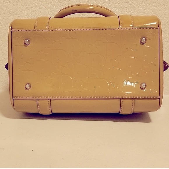 Christian Dior Patent Leather Trotter Boston Bag - Picture 5 of 10